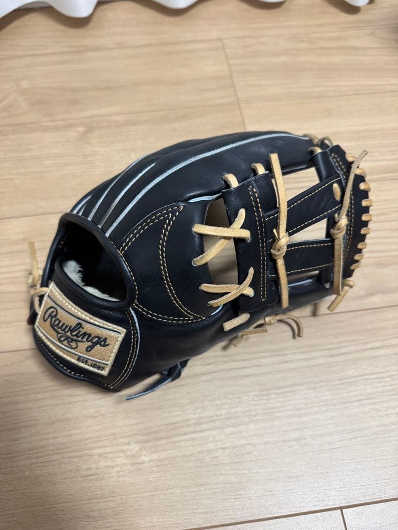 【美品】ローリングス 軟式内野グローブ HOH PRO EXCEL