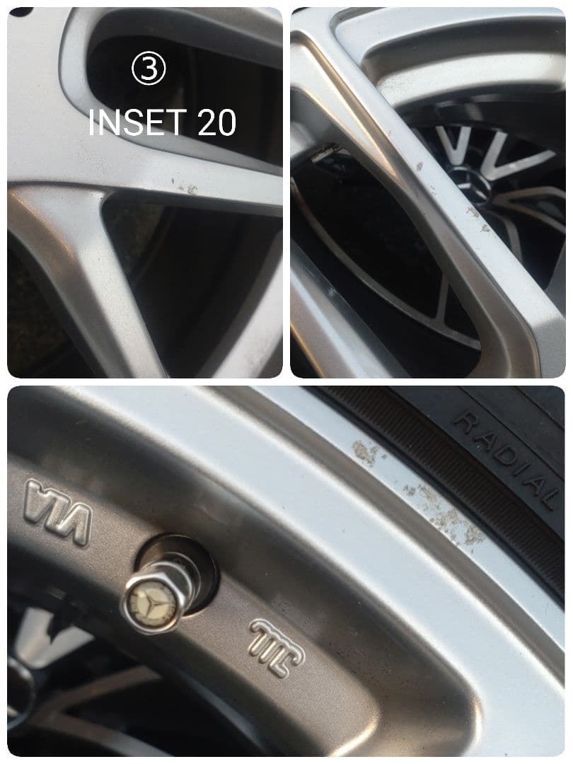 BIGWAY EURO AFG タイヤセット 19inc Benz Audi