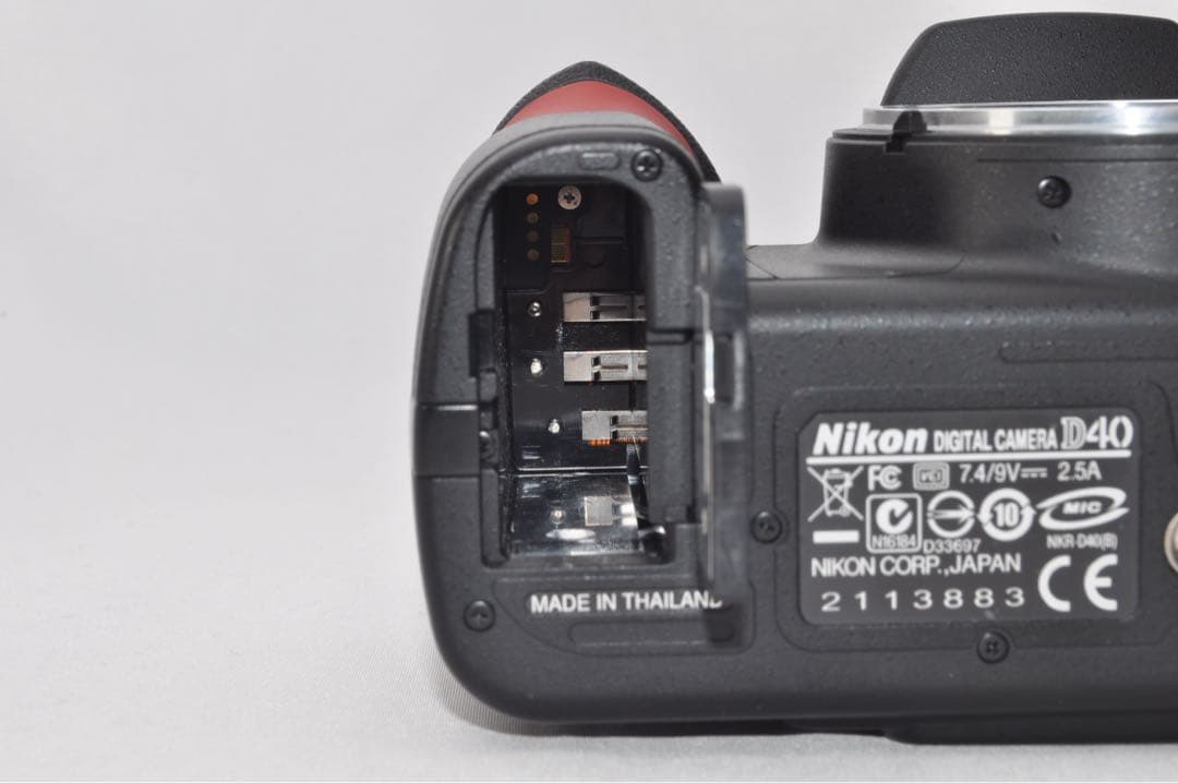 【動作OK】 Nikon ニコン D40 レンズ セット 一眼レフ カメラ