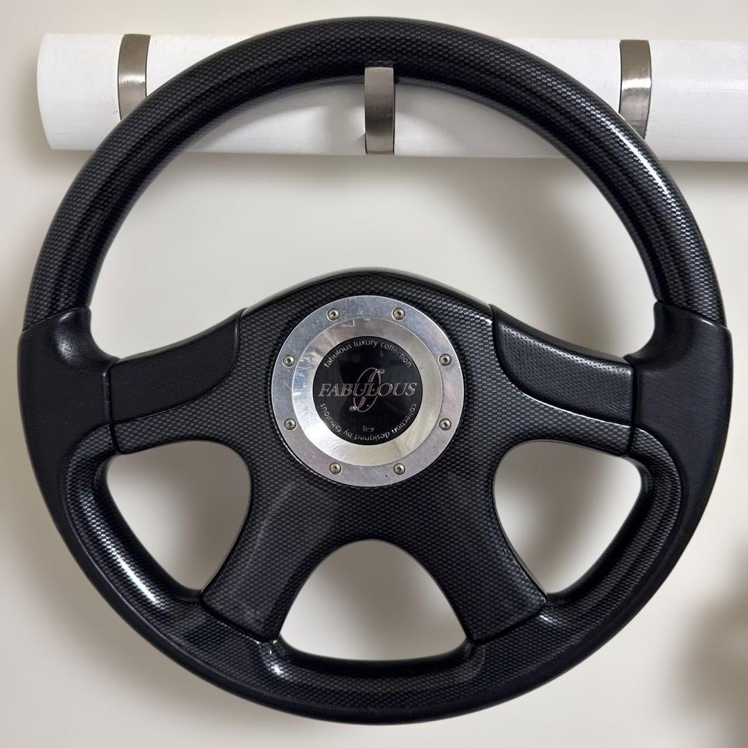 希少！　ファブレス　ステアリング　平成仕様　VIPカー　カーボン セダン　ワゴン