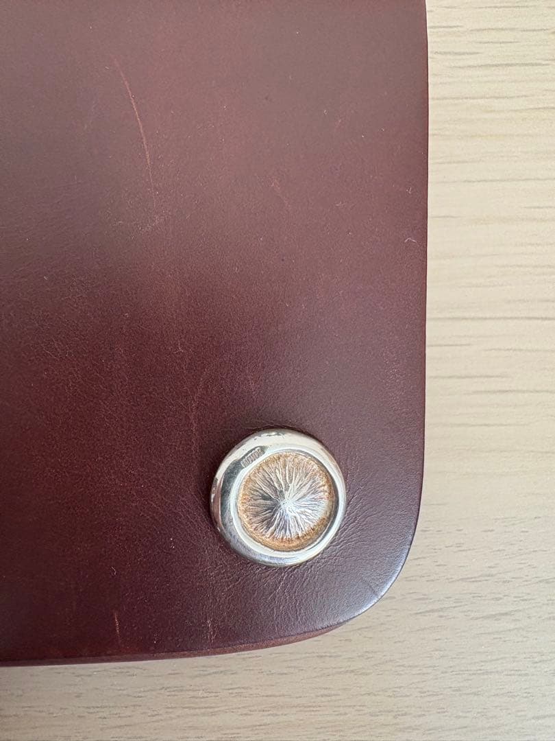 MOTO レザー 長財布 ブラウン トラッカーウォレット