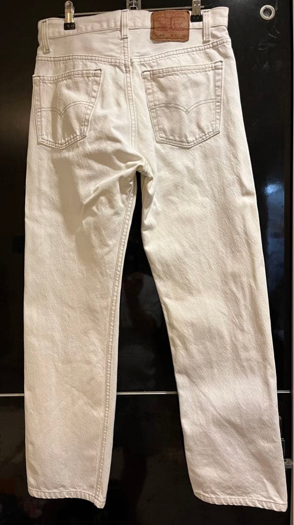 Levi's 501 made in usa ホワイト
