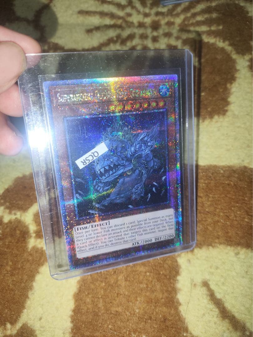 遊戯王 泰亜版 英語 アジア 超古深海王シーラカンス 25th クオシク