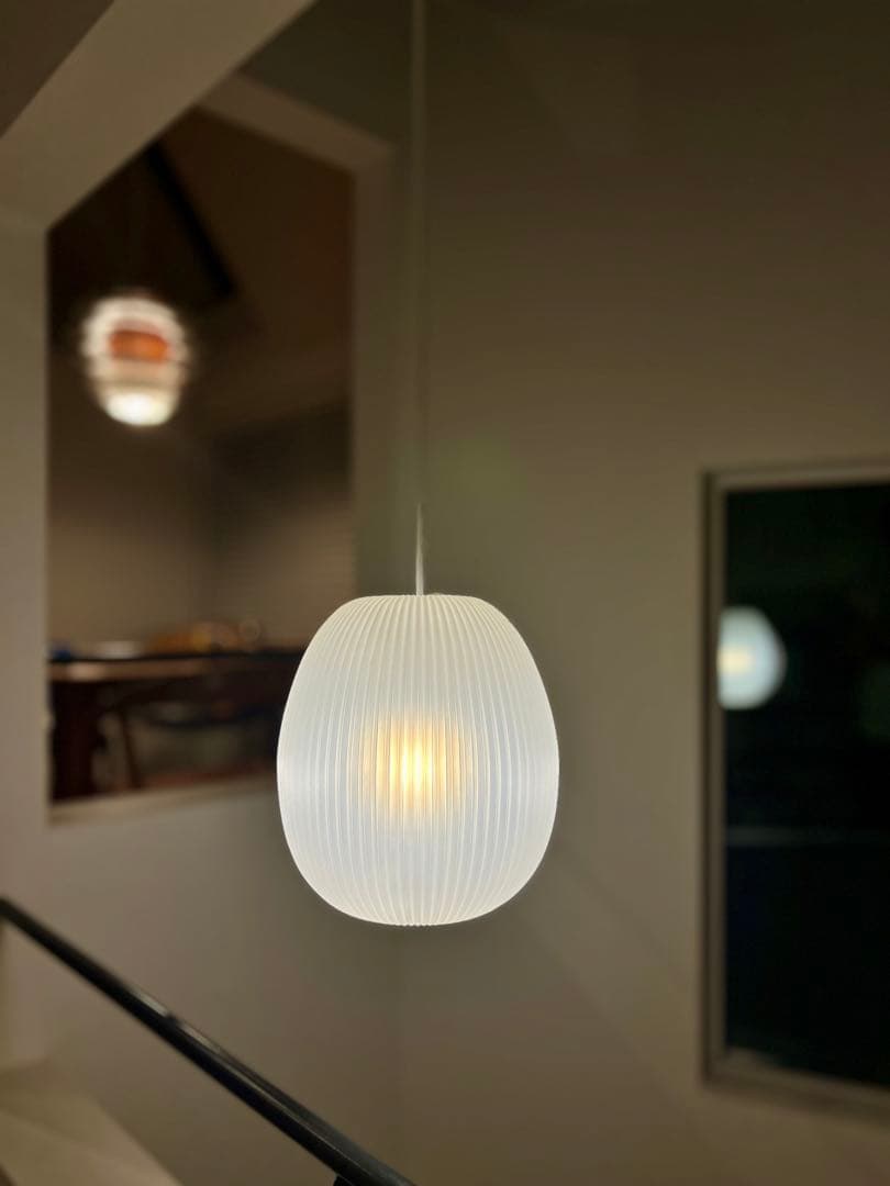 仏70年代　Aloys F. for Erco ヴィンテージ・ペンダントランプ