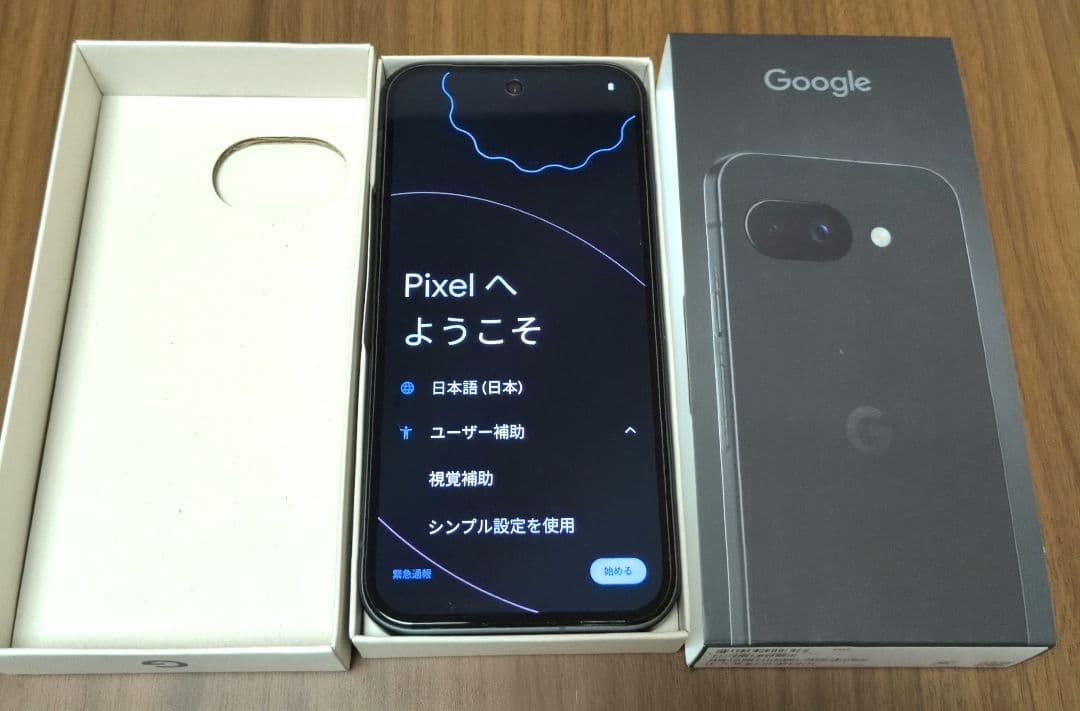 Google Pixel 9a Obsidian 128 GB（SIM フリー）