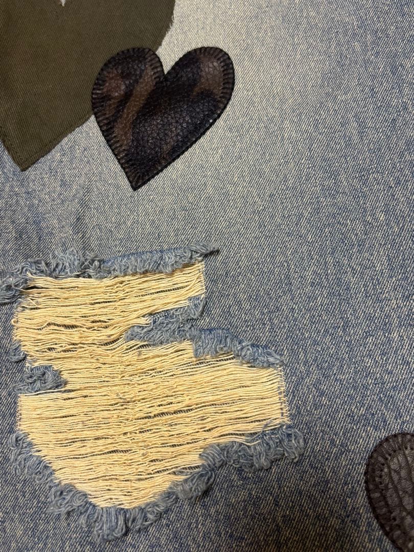 ※新品※Darich ハートパッチワークデニムパンツ