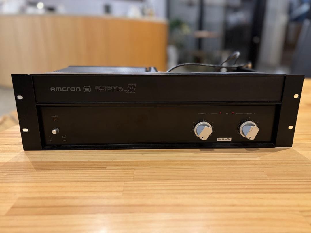 Amcron D-150A Series II パワーアンプ 名機 CROWN