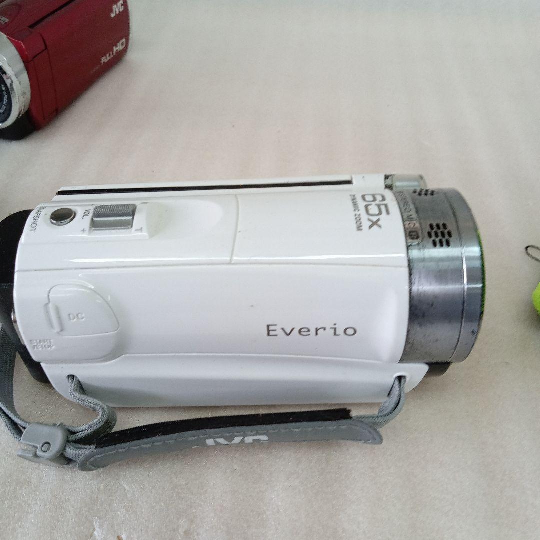 JVC　ビデオカメラ　本体　2台　動作未確認　未清掃