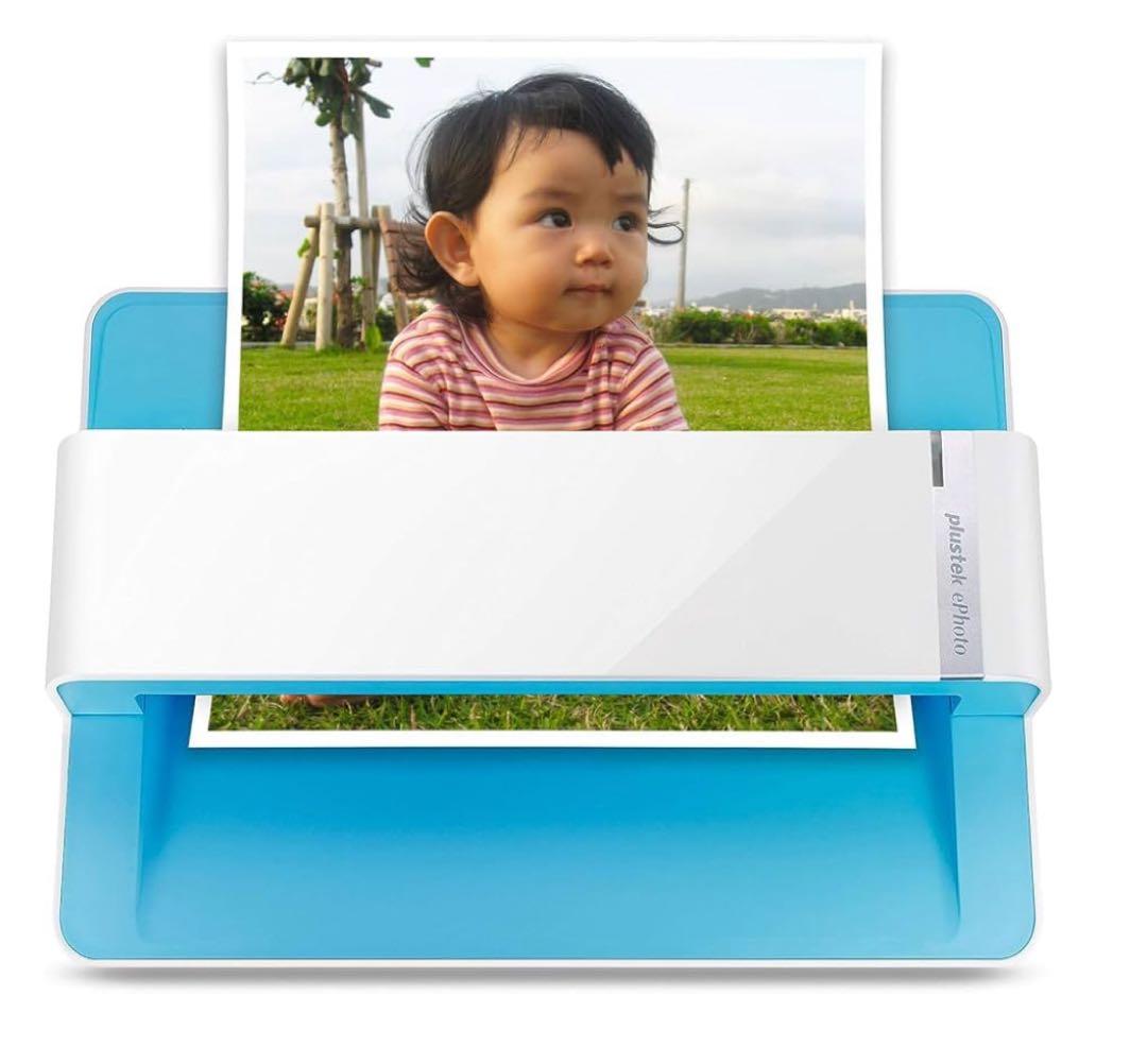 plustek ePhoto スキャナー ホワイト・ブルー