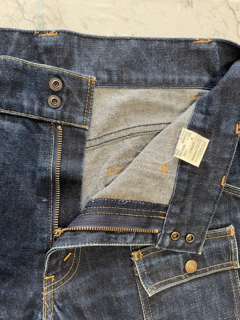 Levi’sVintageClothing 濃紺 デニムブッシュパンツ BIGE