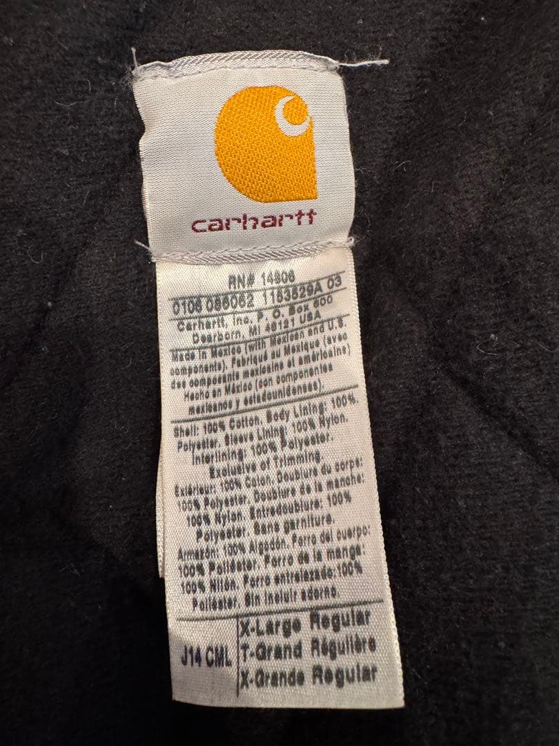 Carhartt サンタフェジャケット ダック地 ハミルトンブラウン XL