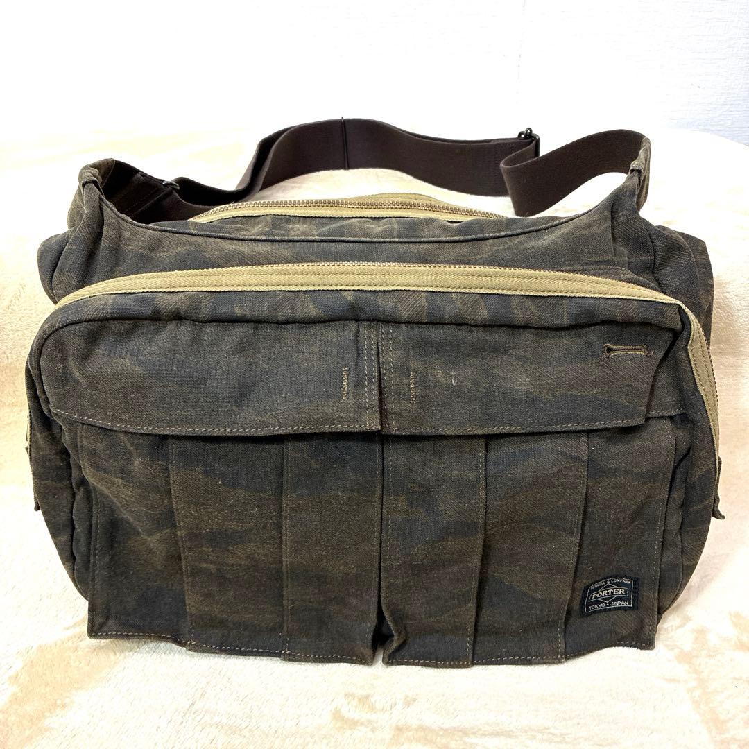 【美品】PORTERポーター Anniversary　70周年　カモフラ