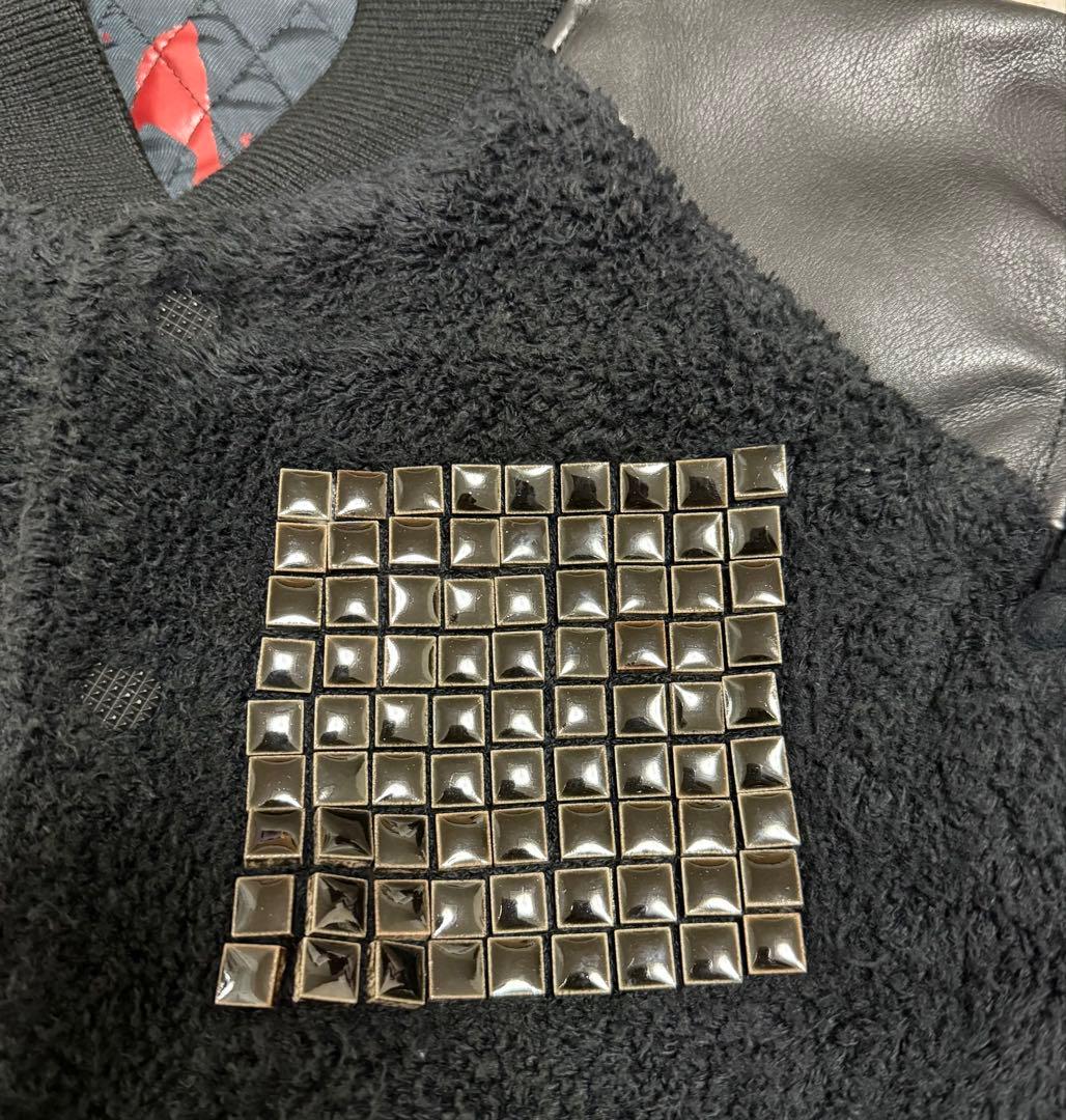 フェノメノン PHENOMENON スタッズ レザーブルゾン