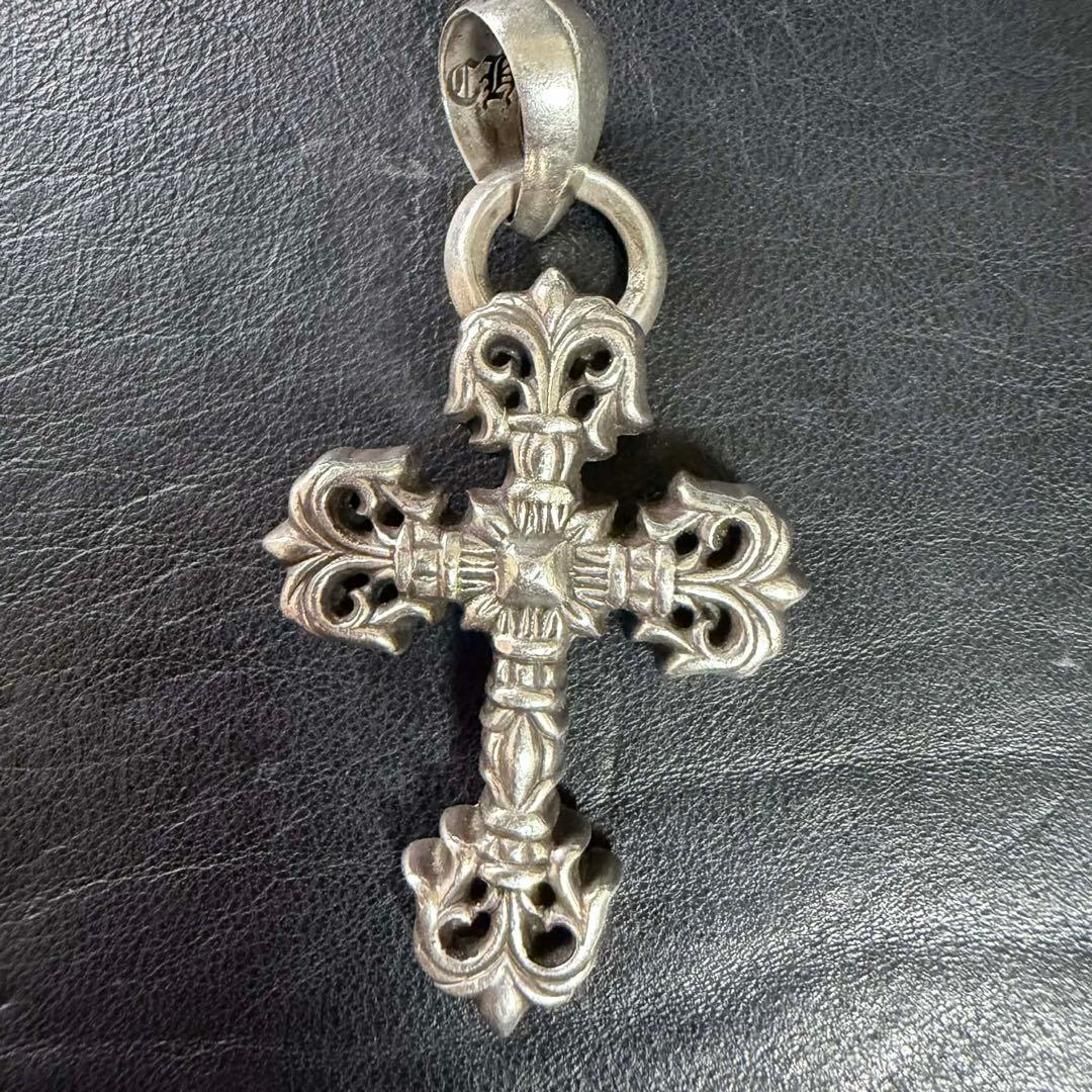 クロムハーツ　フィリグリークロスXSベイル正規品　オンライン鑑定済み‼️