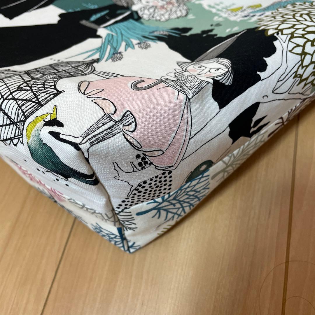 ぽんず☆　長財布　やりくり財布　ハンドメイド　トートバッグ　レア廃盤生地