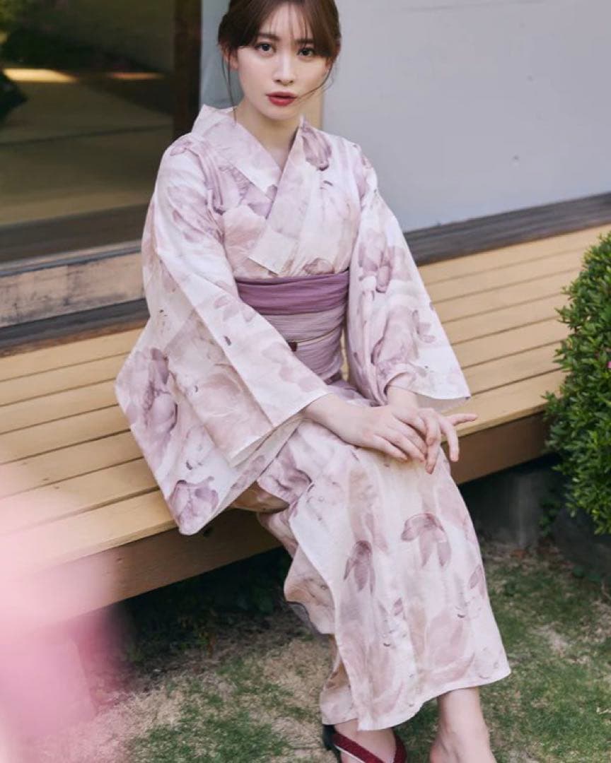 herlipto / 浴衣、帯、下駄3点セット