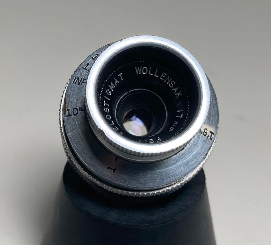 WOLLENSAK VELOSTIGMAT17mmf2.7　Cマウントシネレンズ