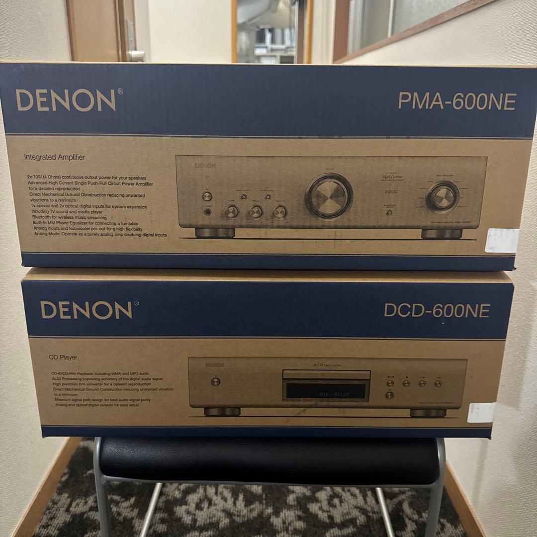 DENON（デノン）PMA-600NE DCD-600NE新品セット