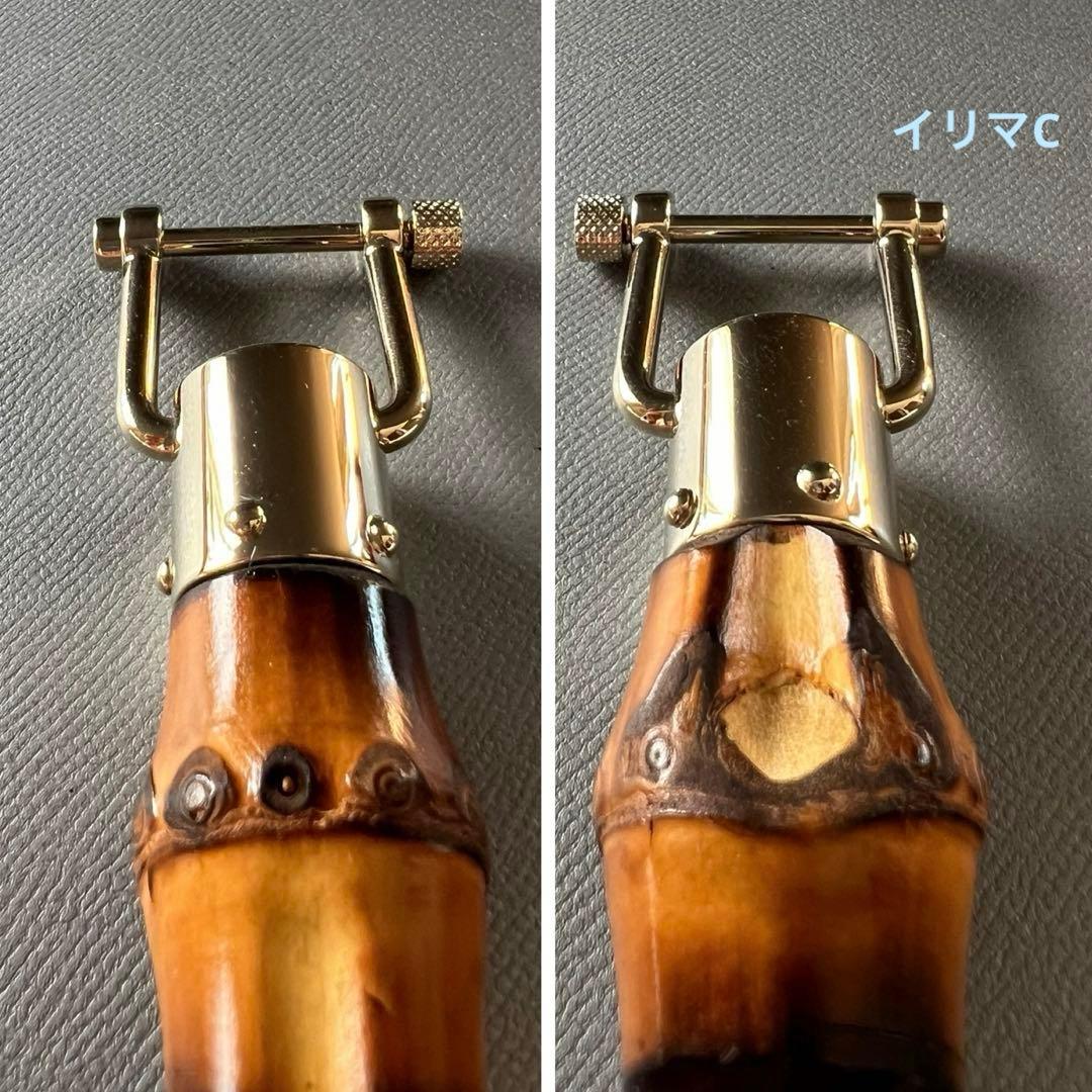 GUCCI グッチ　キーホルダー　バンブー 保存袋　箱付き　未使用