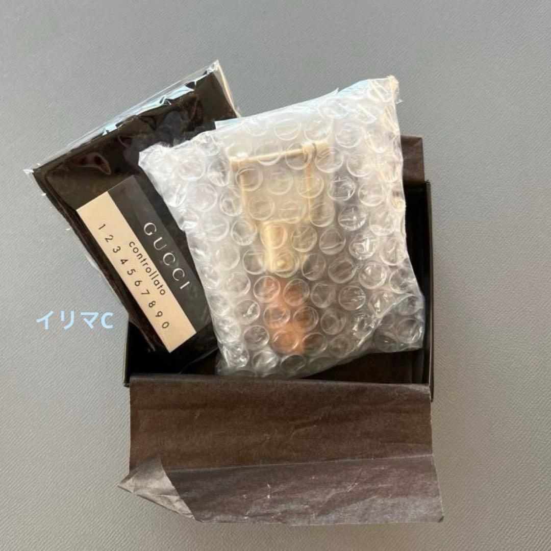 GUCCI グッチ　キーホルダー　バンブー 保存袋　箱付き　未使用
