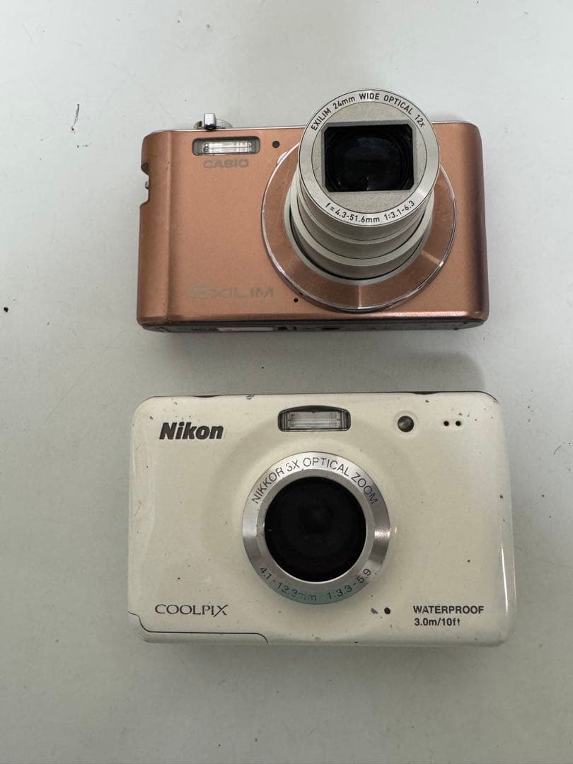 Nikon COOLPIX & Casio EXILIM セットジャンク品