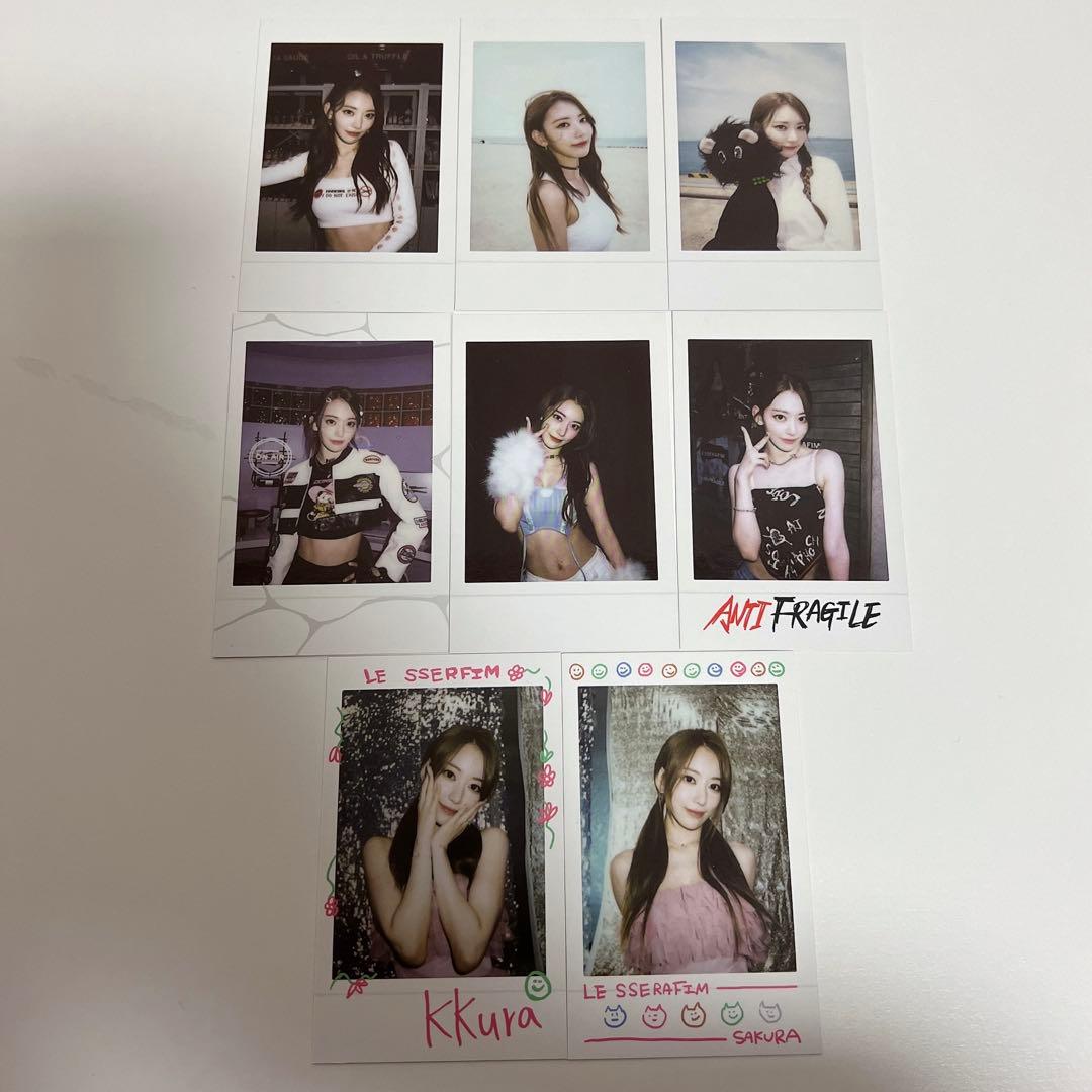 LESSERAFIM「ANTIFRAGILE」インスタントフォトカード　宮脇咲良