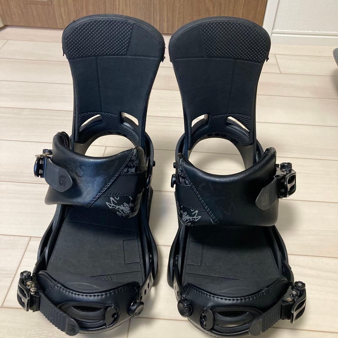 バートン　CUSTOM ブラック スノーボードビンディング