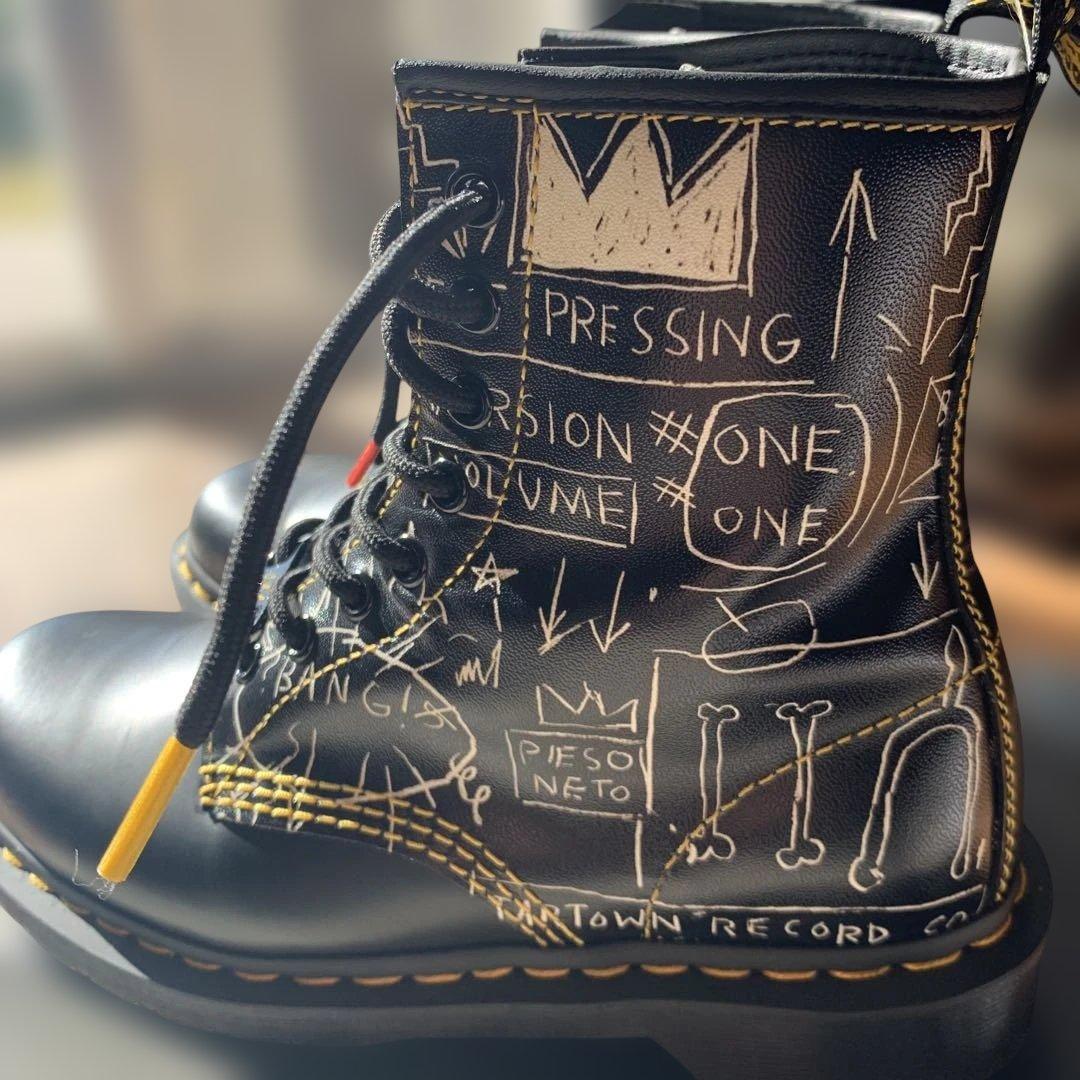 靴 Dr.Martens 60years jean-michel Basquiat