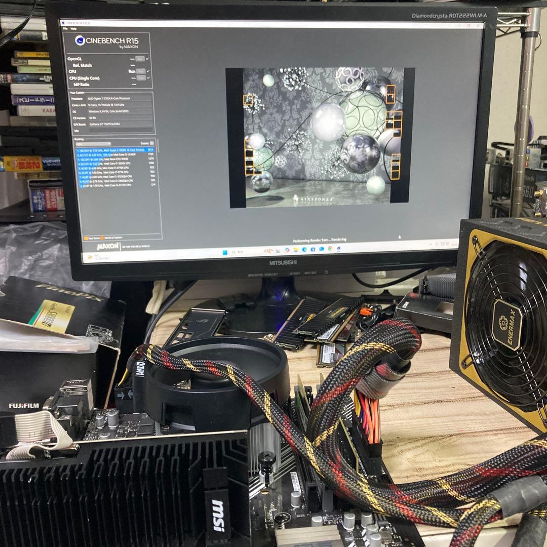 【起動確認済み】AMD ryzen7 5700x