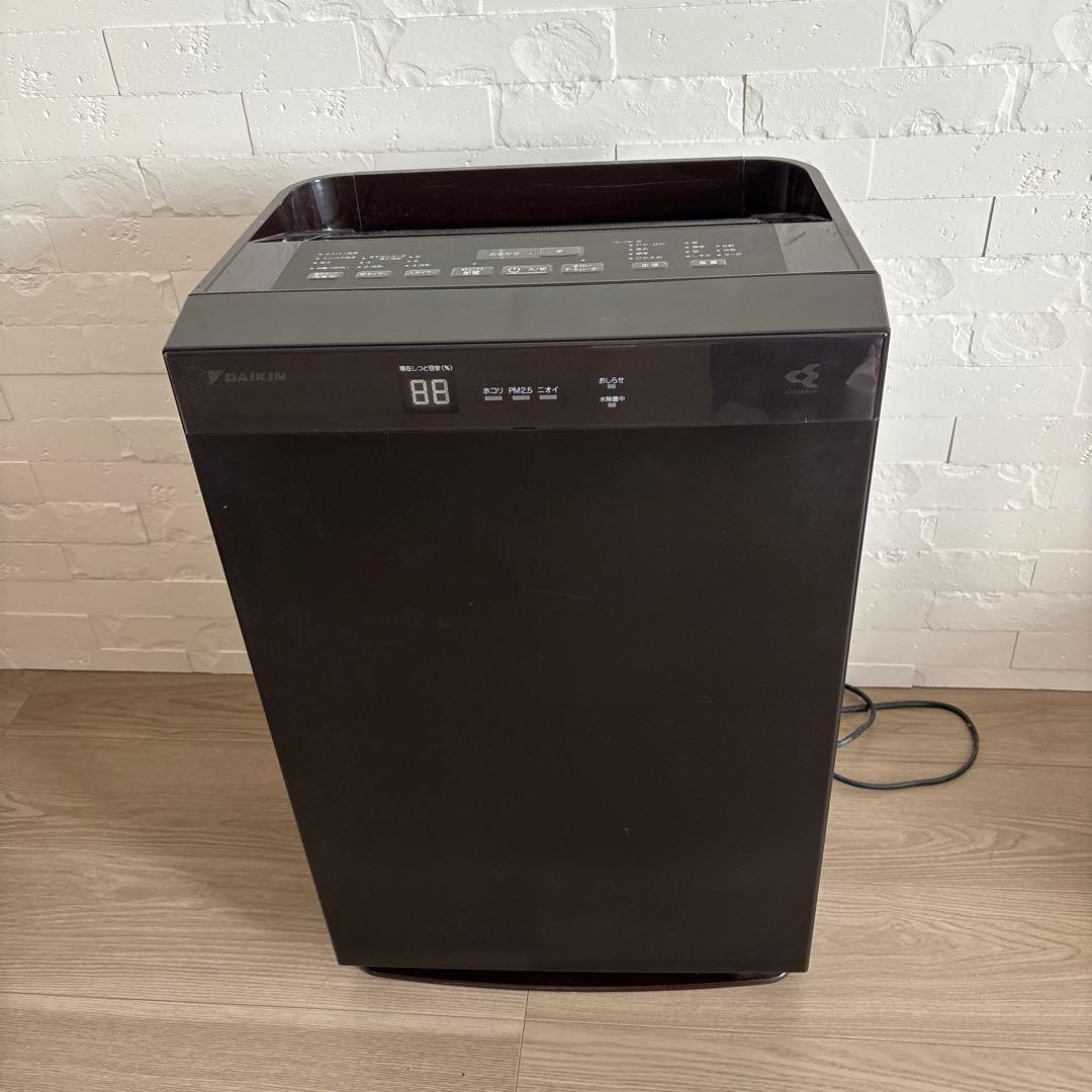 【美品】2017年製 DAIKIN MCK70T-T 加湿ストリーマ空気清浄機