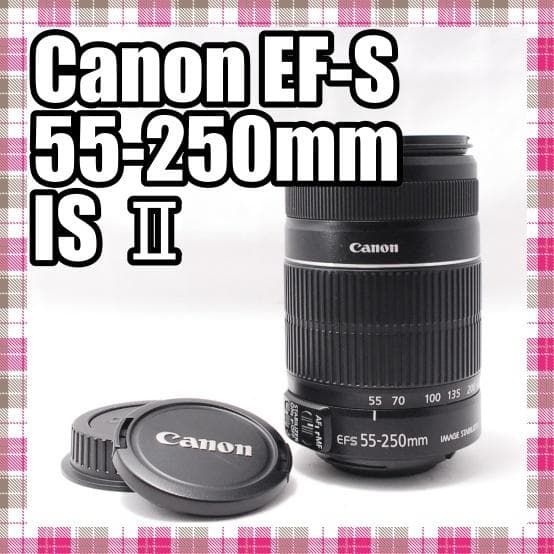 ✨超美品✨Canon EF-S 55-250mm F4-5.6 IS Ⅱ
