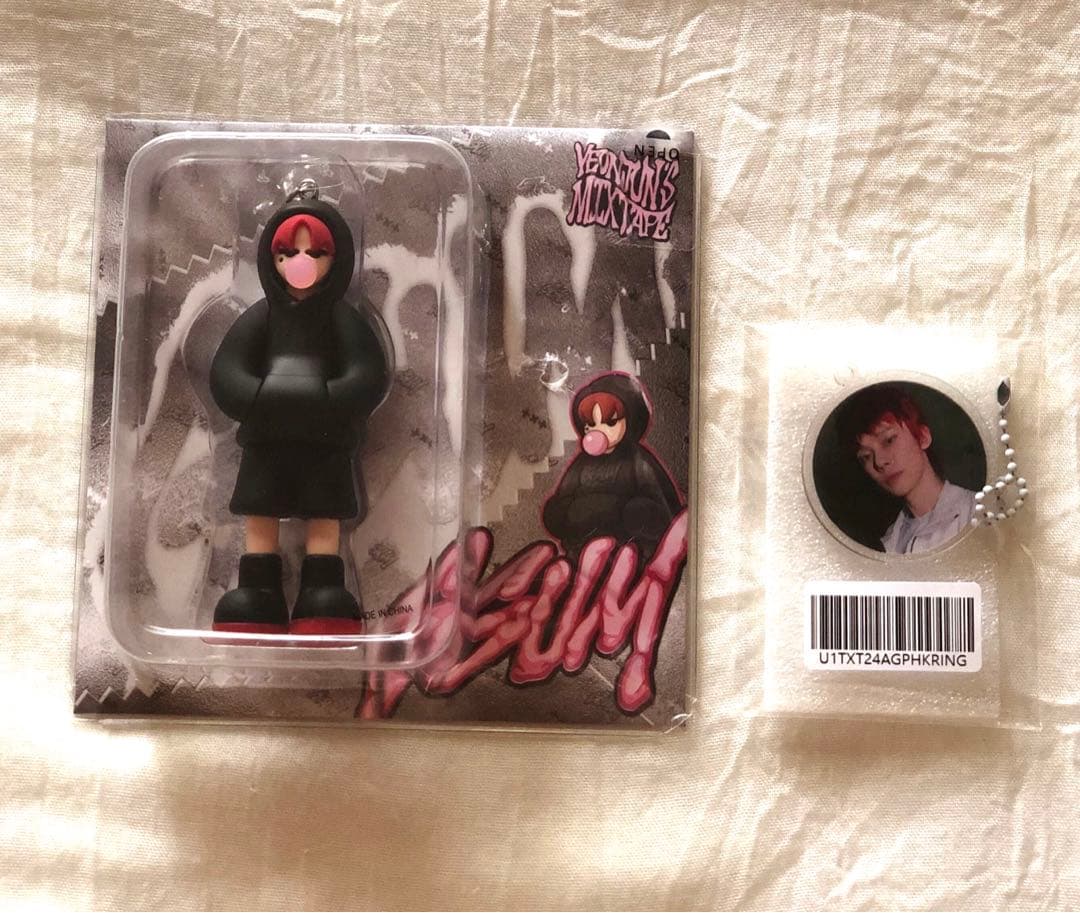 ai☆ TXT ヨンジュン♡GGUM 未開封グローバル特典キーホルダー