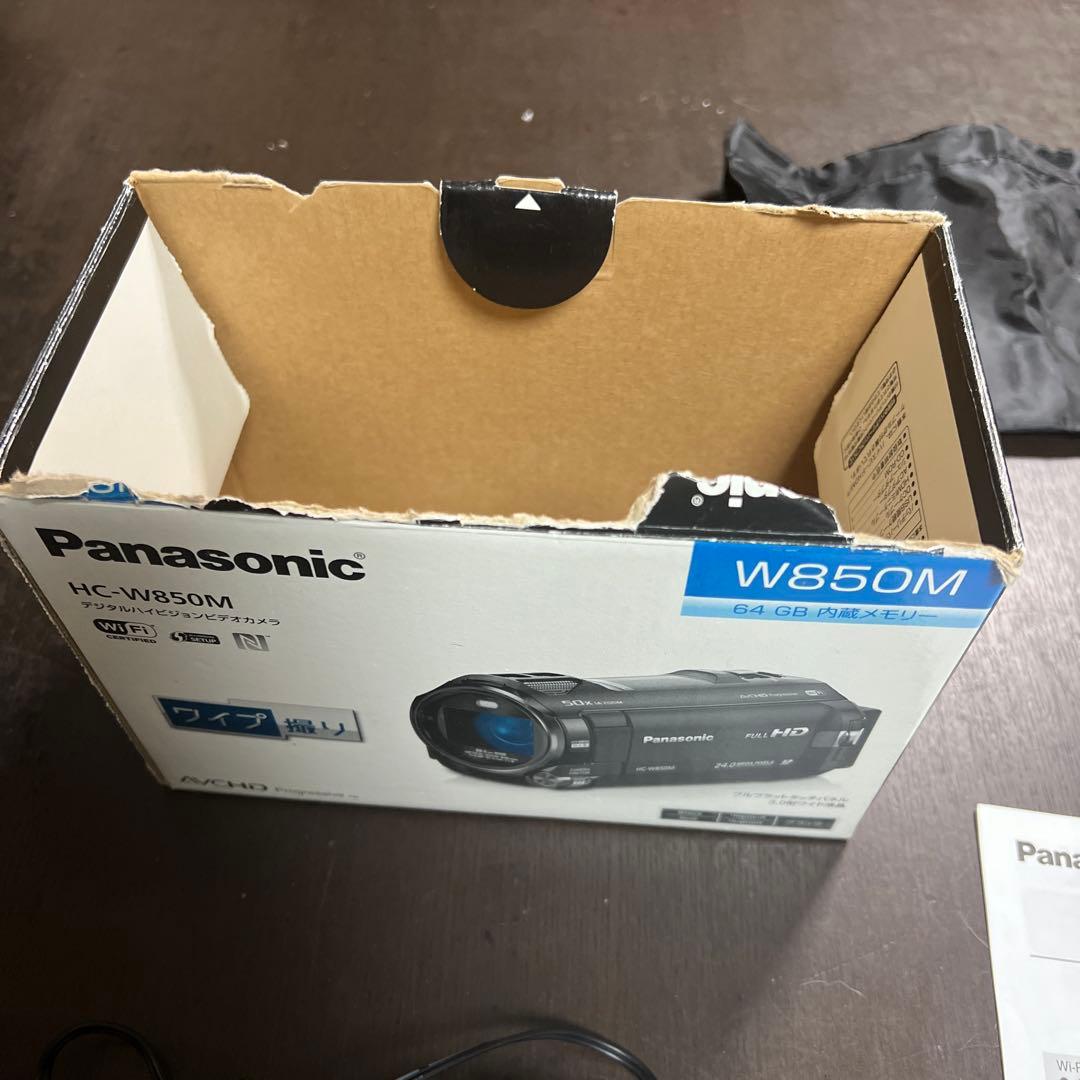 パナソニック ビデオカメラ ブラウン HC-W850M