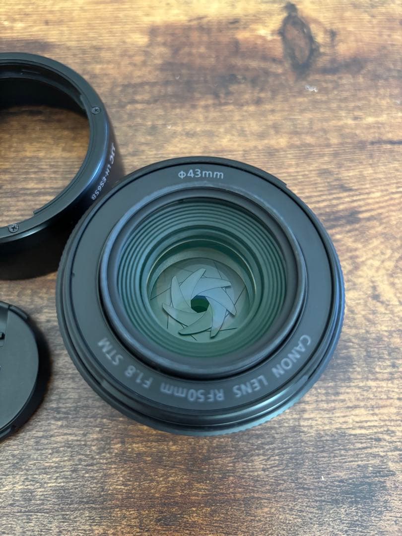 Canon RF 50mm f1.8 STM レンズ