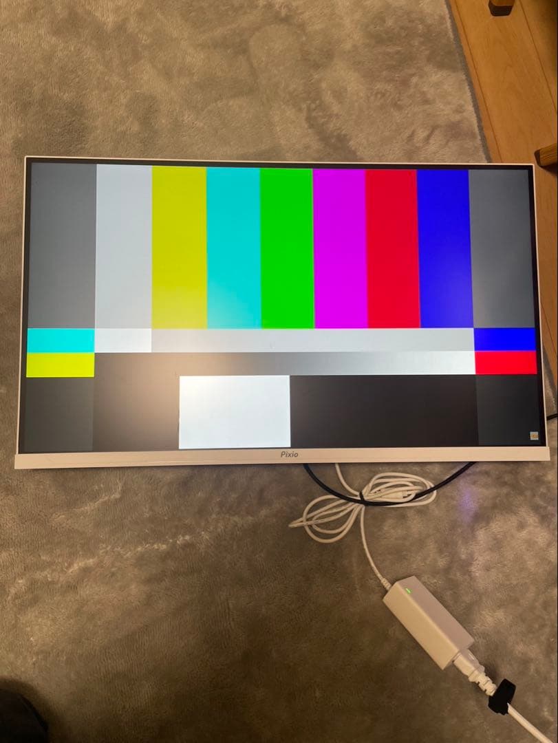 Pixio PX278 Wave White WQHD モニターアーム　付属品