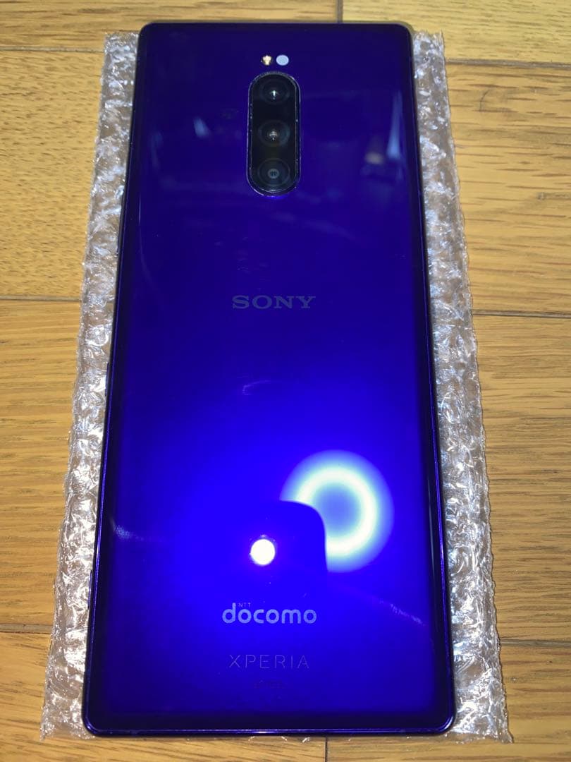 Xperia1 SO-03L パープル SONY android