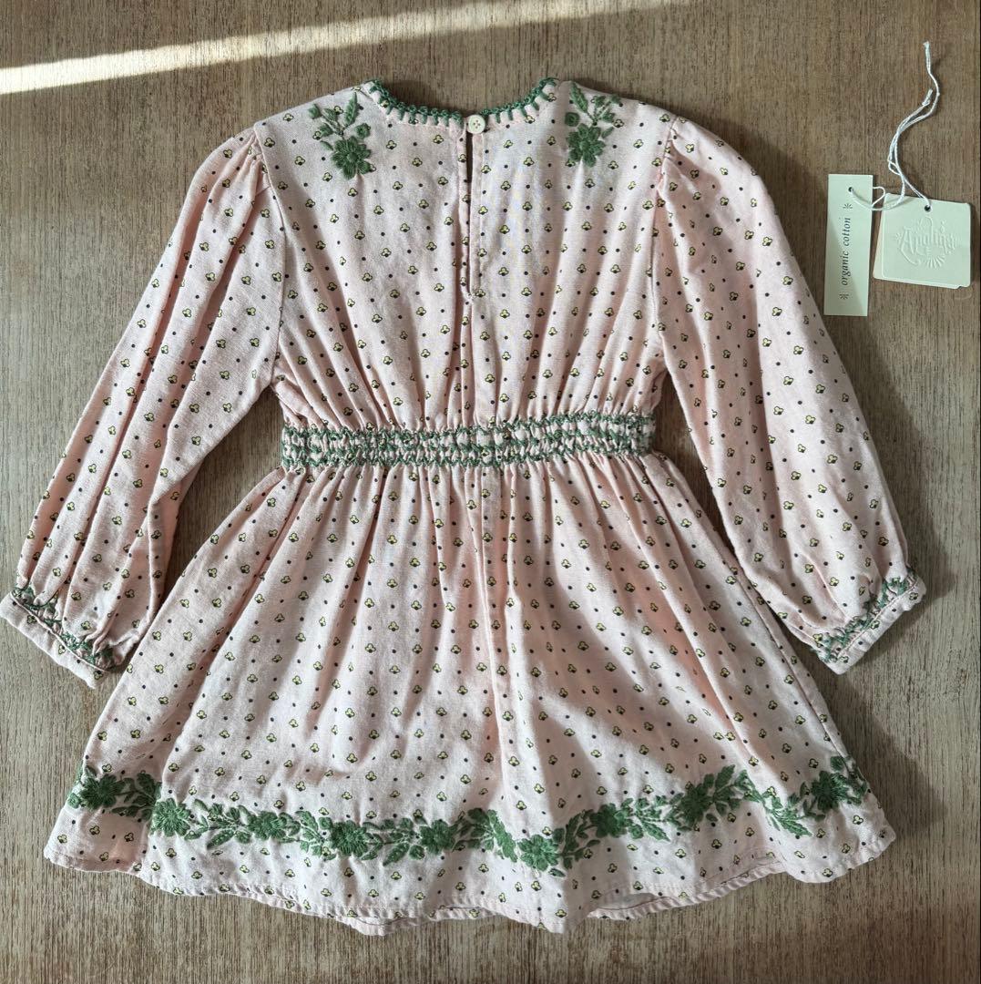 apolina 2023AW ワンピース　2-3Y