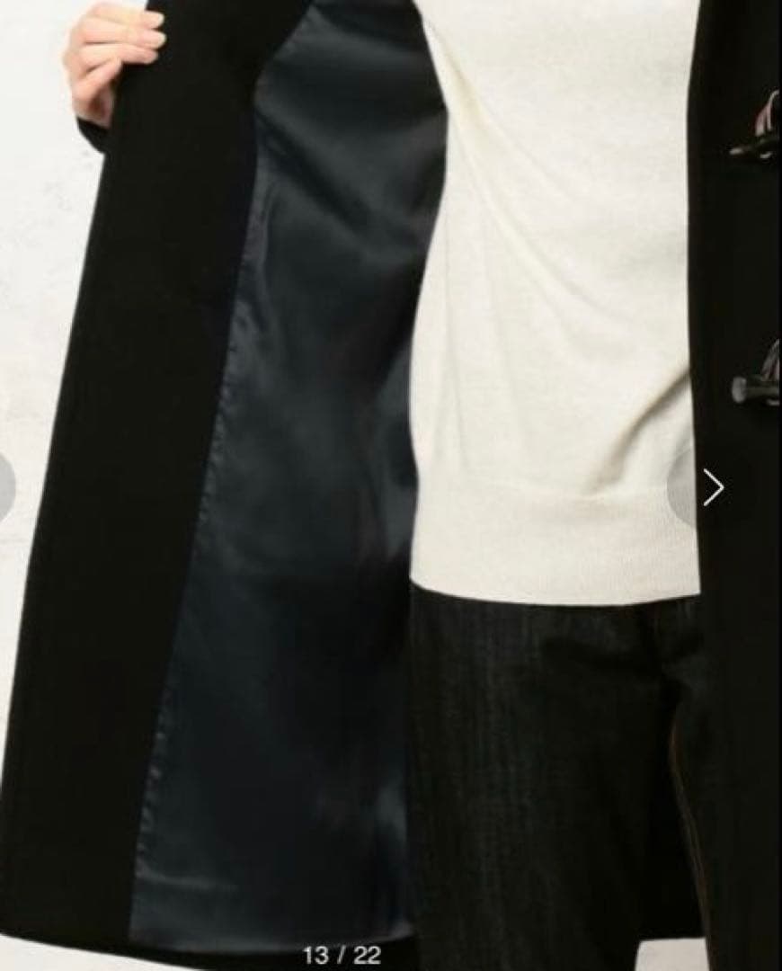 超美品❣️グリーンレーベルリラクシング ダッフルコート アウターネイビー M