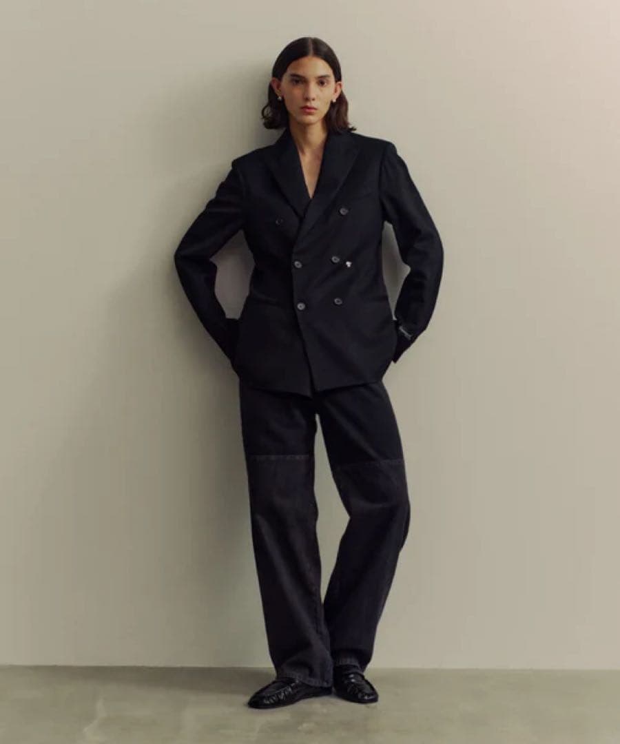 アダムエロペ　別注　AMOMENTO デニム　パンツ　ブラック