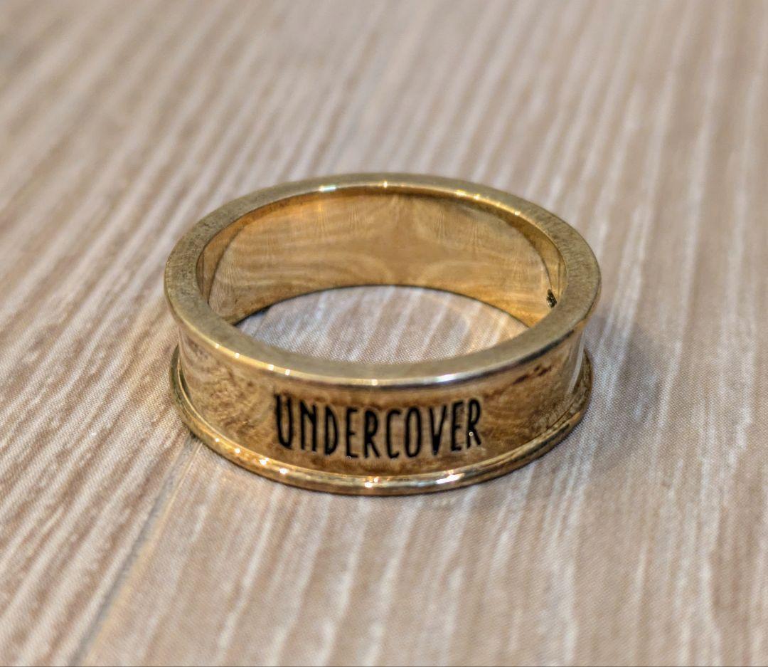 エングレーブド ゴールドリング