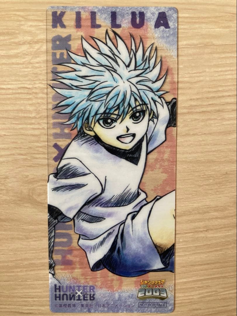 ハンターハンター しおり４種セット アニメイト2003