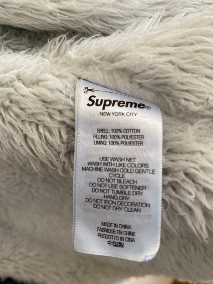 トップス supreme/Shearling Lined Denim Work Shirt