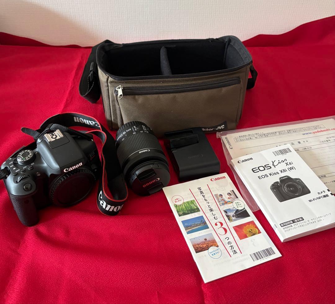 Canon EOS Kiss X8i18-55IS STM レンズキット極美品