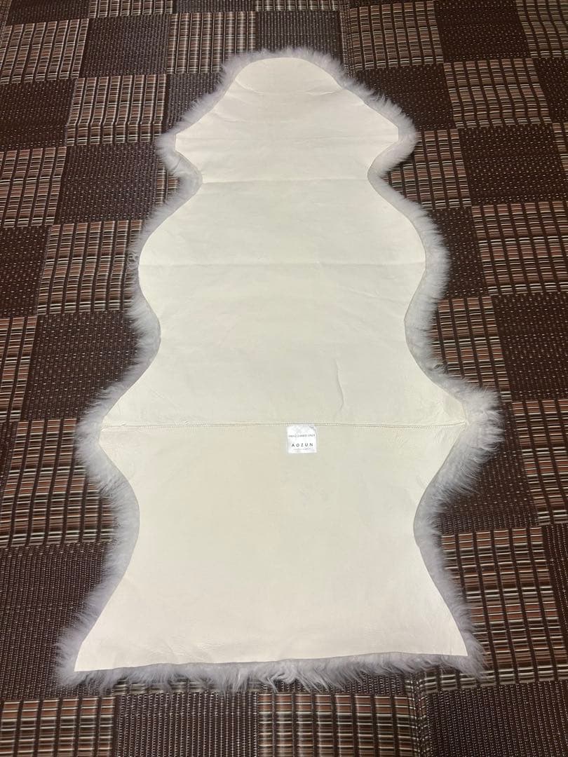 のりちゃん用　ムートン1.５匹　３枚　ホワイト