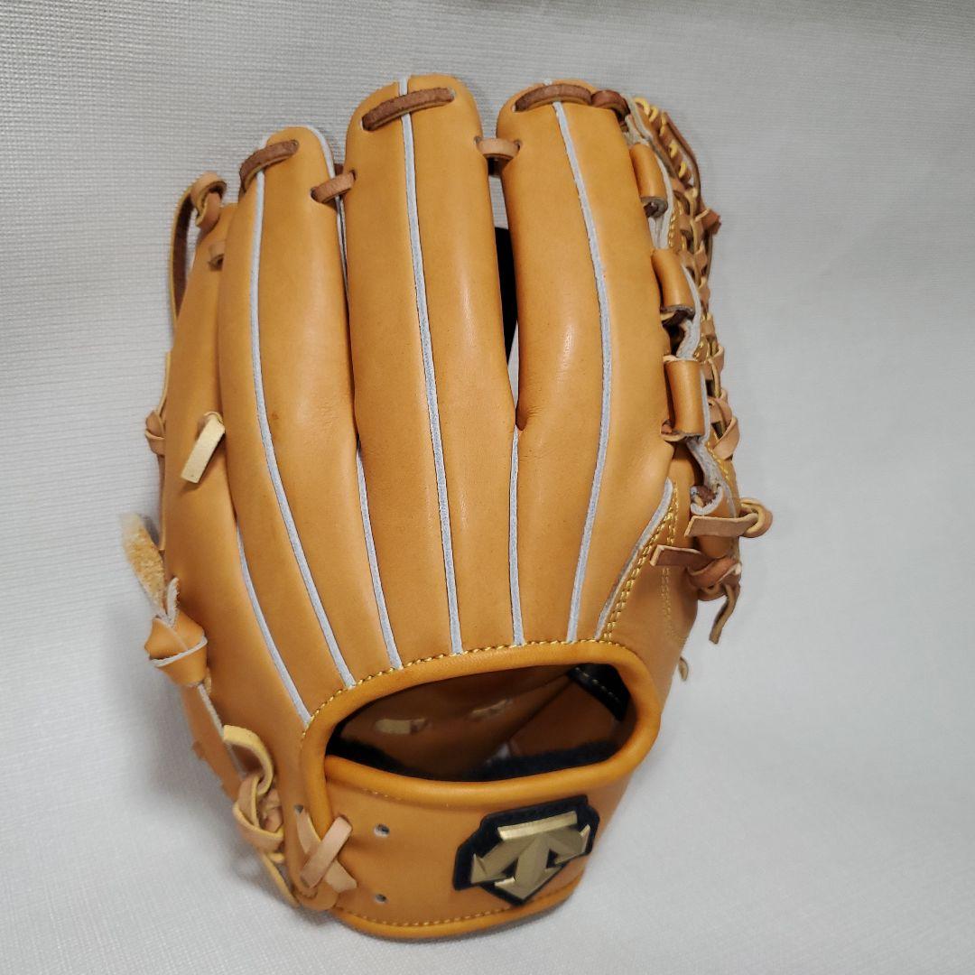 デサント 硬式用グローブ 内野手用 右投げ [色焼けあり]