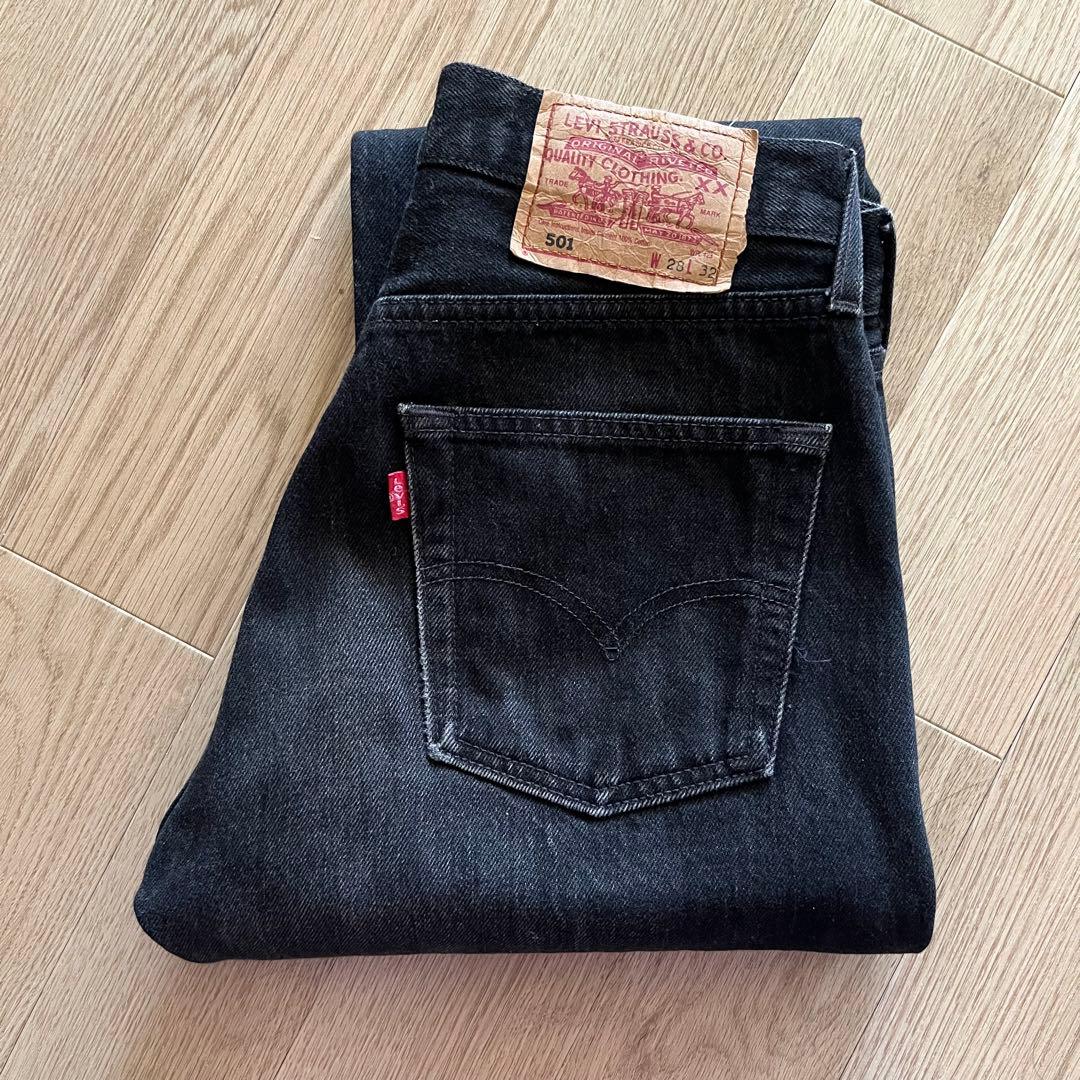90's Levi's 501 ブラックW28