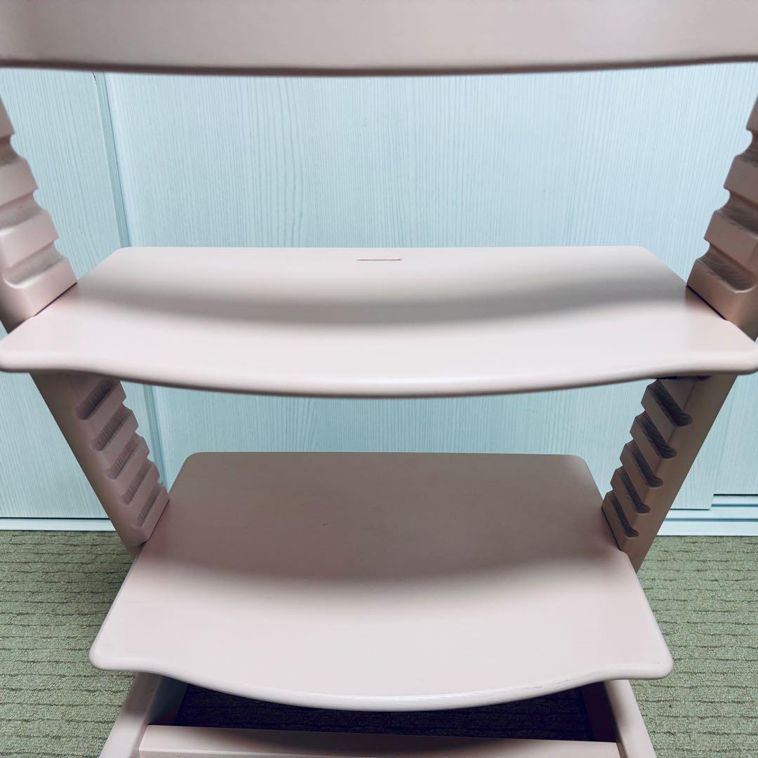 ✨12/16までの限定価格✨ 美品 ストッケ トリップトラップ ピンク S/N6