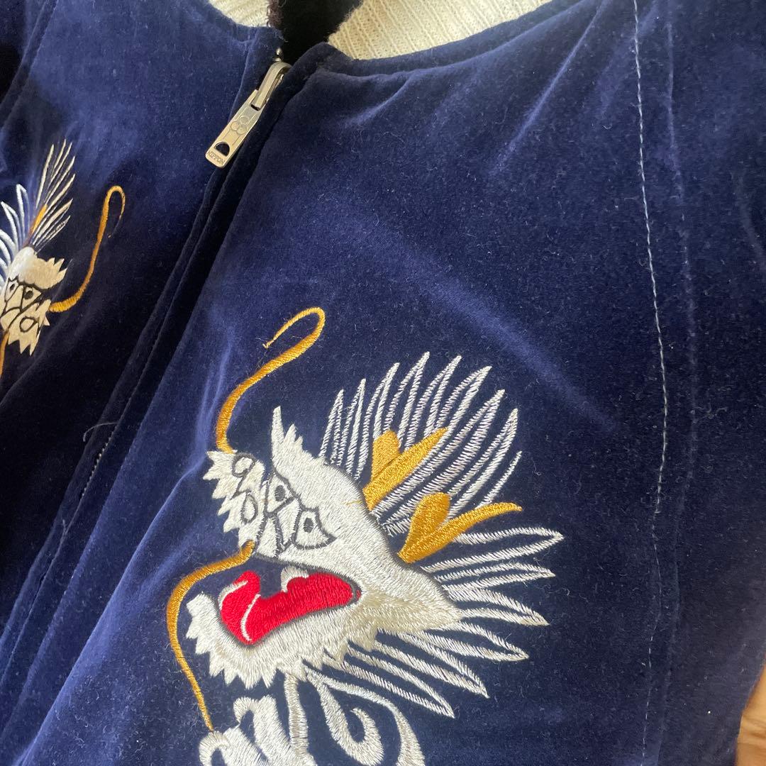 W*2様 別珍　スカジャン　日本製　虎