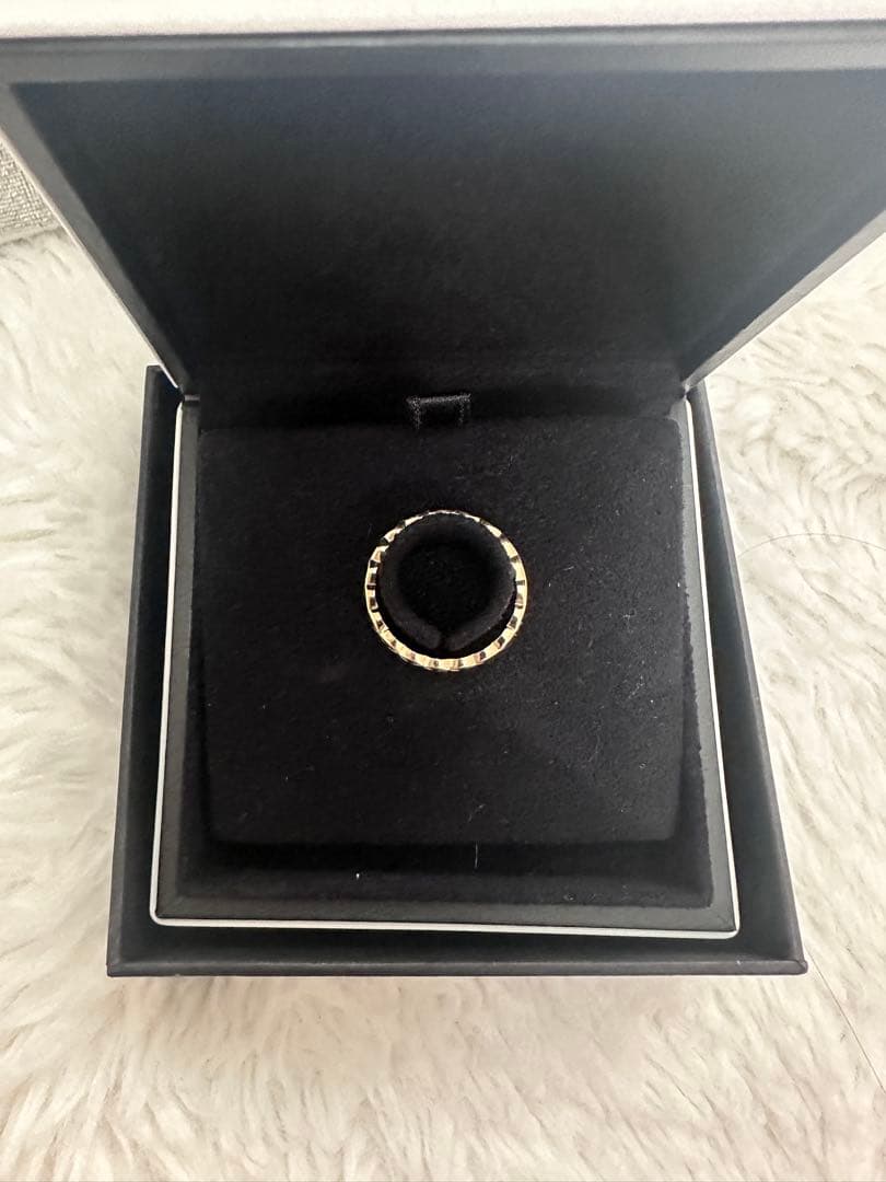 CHANELココクラッシュコレクション リング 18Kベージュゴールドミニモデル