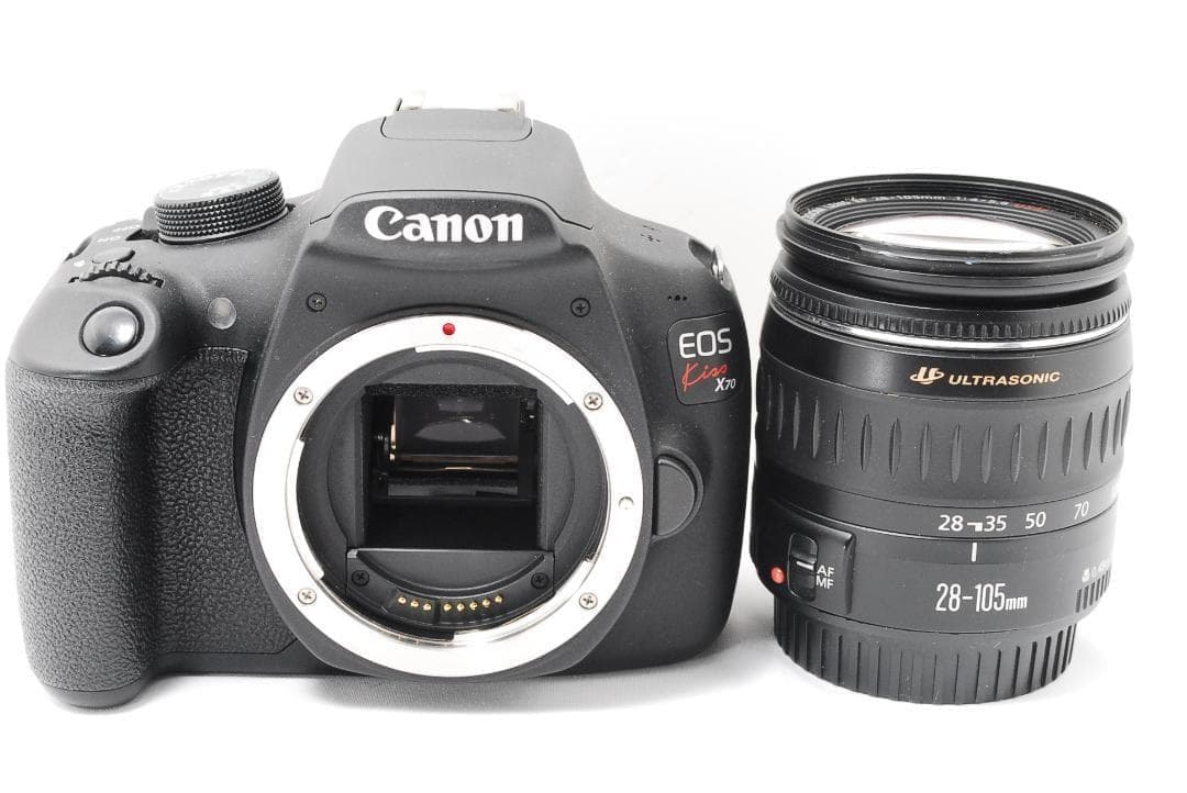 少シャッター数！ Canon EOS kiss x70 中古市場では希少モデル！